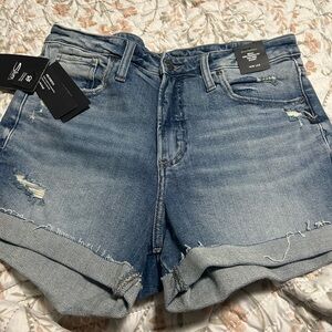Silver Jeans Light Blue Jean Shorts